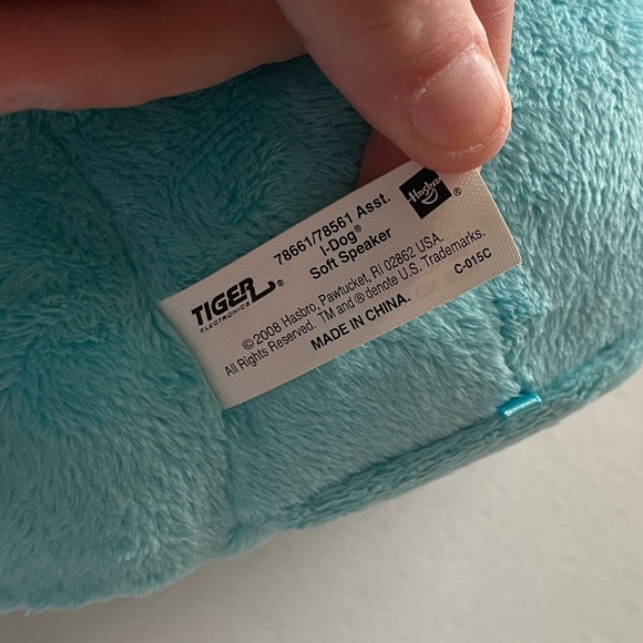 Hasbro 2008 I-Dog Soft Speaker Blue - Picture 9 of 10
